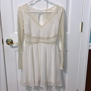 White lace dress. New with tag